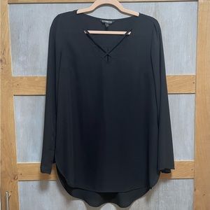 Express Black Blouse